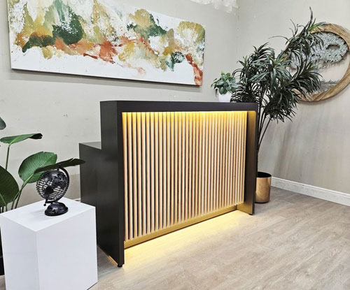 Custom Wood Office & Business Furniture in New Jersey (NJ) | Cosmic Tree Woodcraft